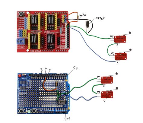 cnc machine limit switches|limit switch Arduino wiring diagram.